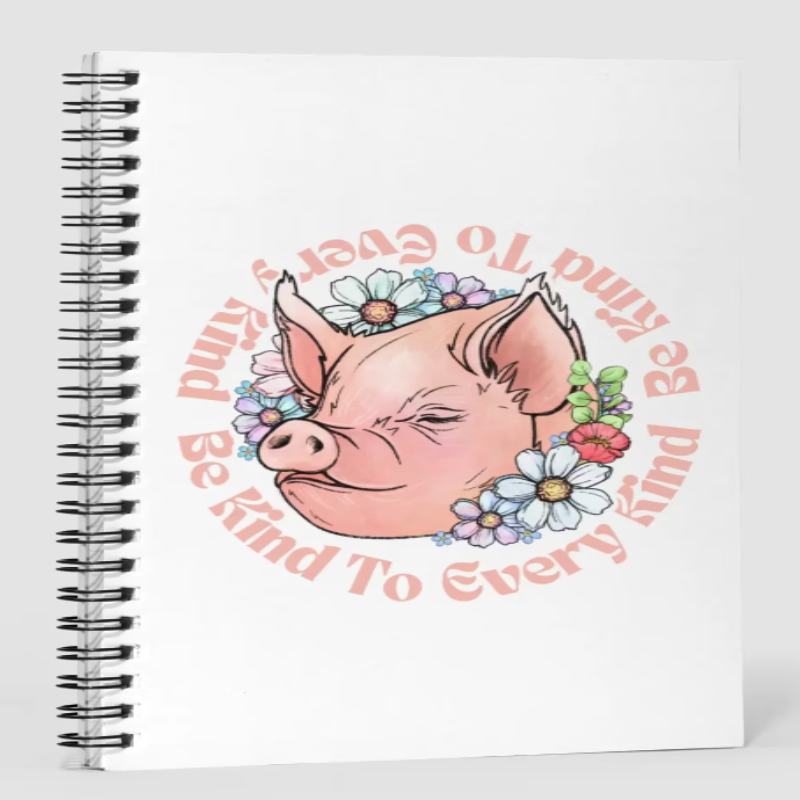 Pinky Spiral Bound Notebook